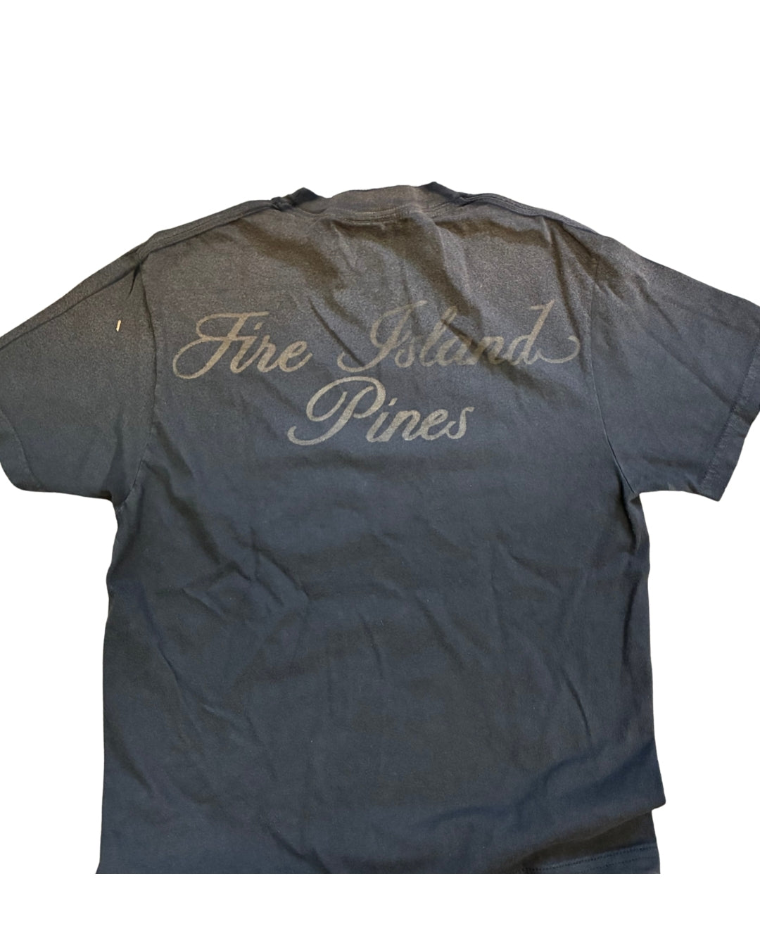 BOFFO Short Sleeve Distressed T-Shirt (Dark Grey)